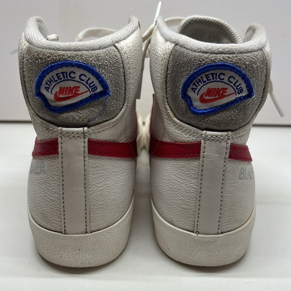 Nike Kids Blazer Mid 77 red and white size 6Y - Picture 6 of 9